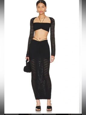 KAI KNIT TOP and KAI KNIT SKIRT SET BY NBD for Revolve